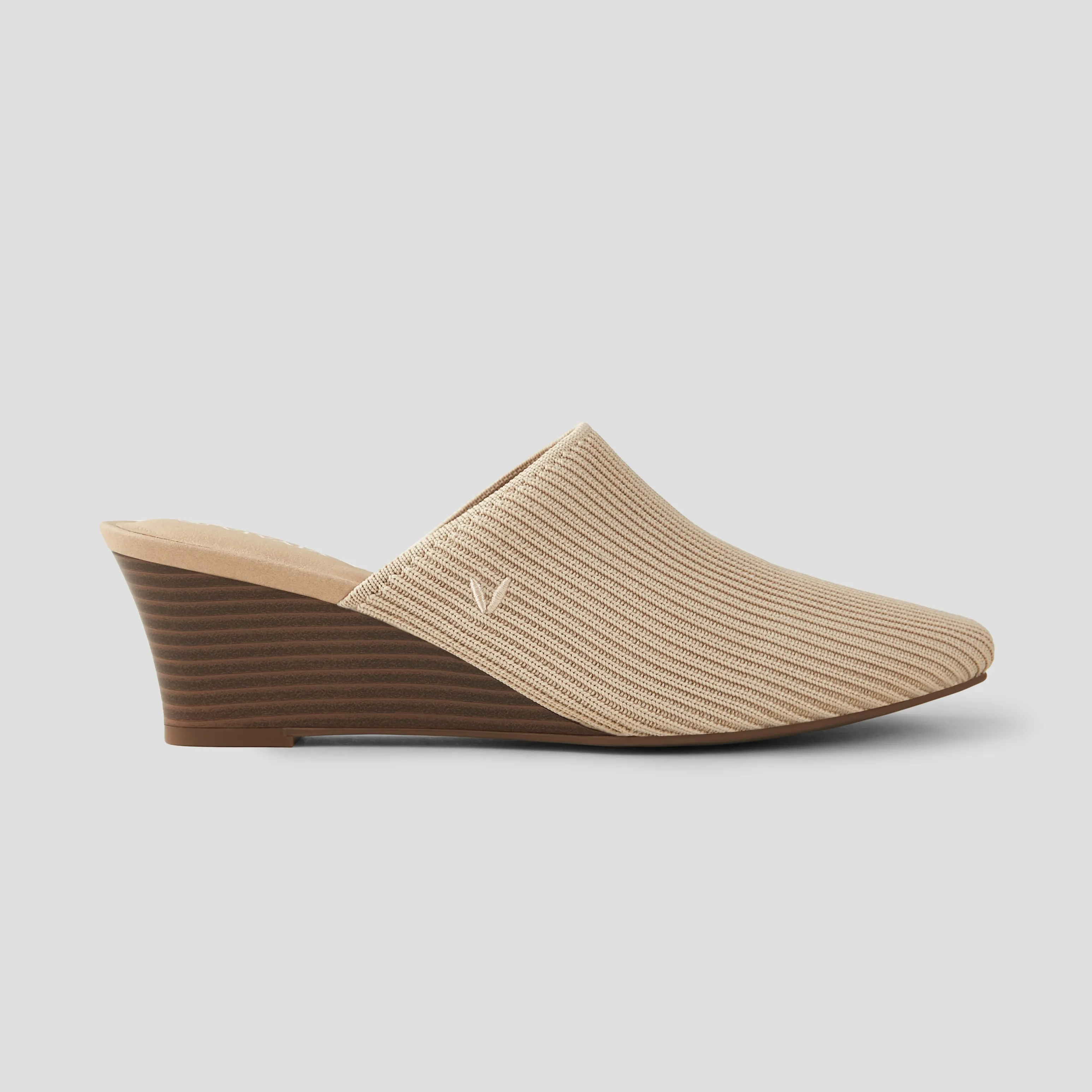   Square-Toe Wedge Mules (Margot Wedge Mules)