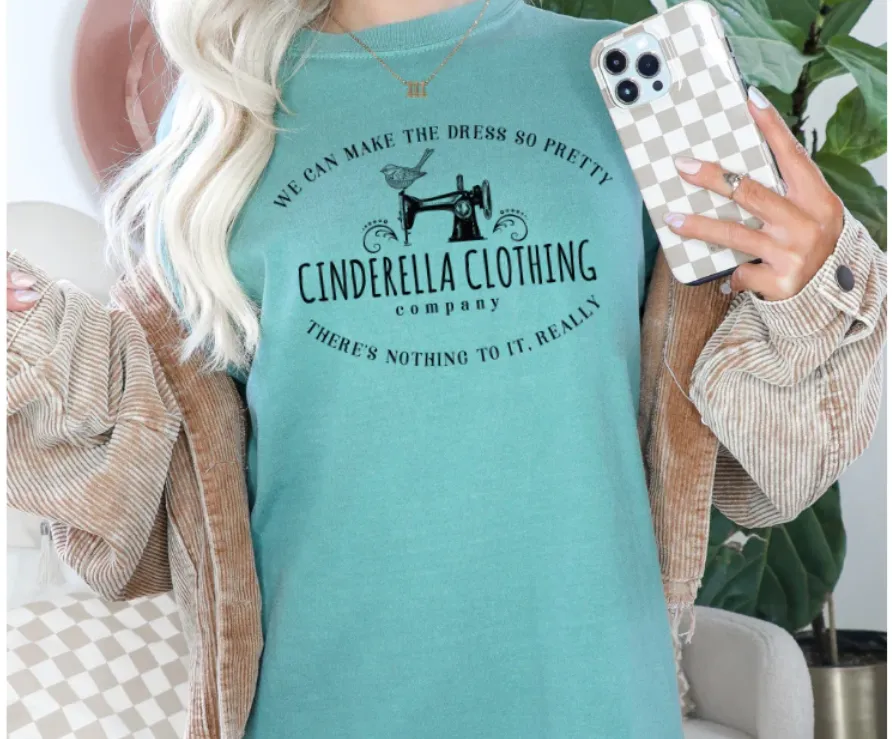 SS145 Cinderella Clothing Company Screen Print