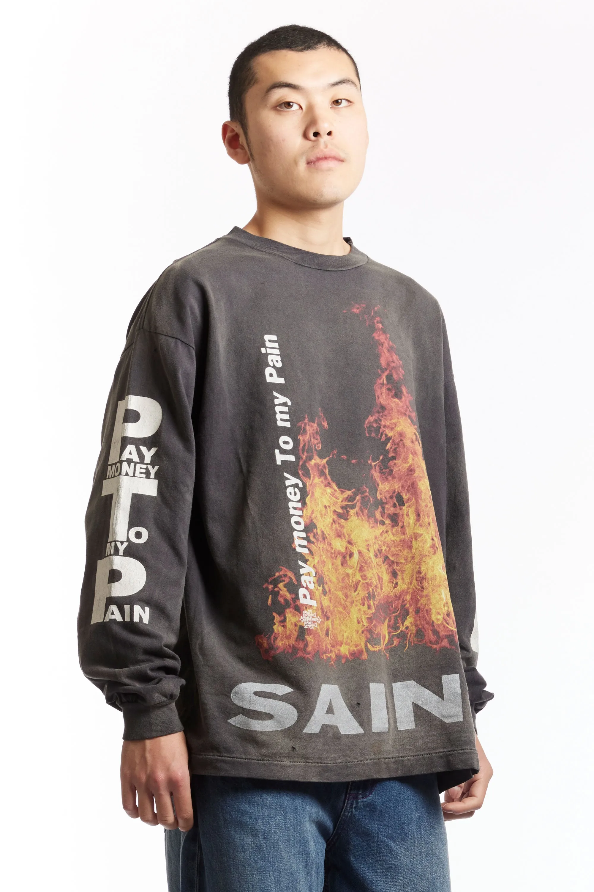 ST MXXXXXX - PAY MONEY TO MY PAIN SUNRISE TO SUNSET LS TEE