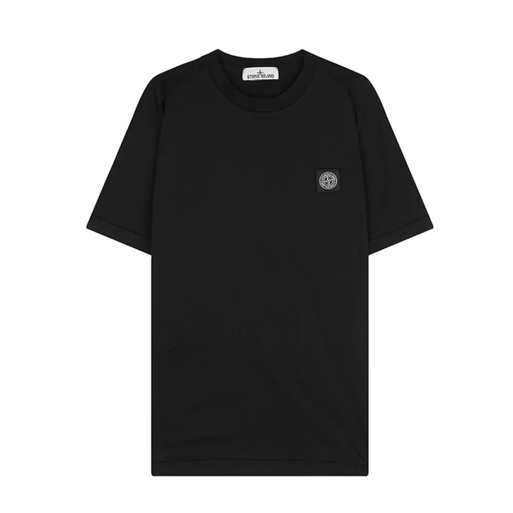 STONE ISLAND  |Street Style Cotton Short Sleeves Logo T-Shirts