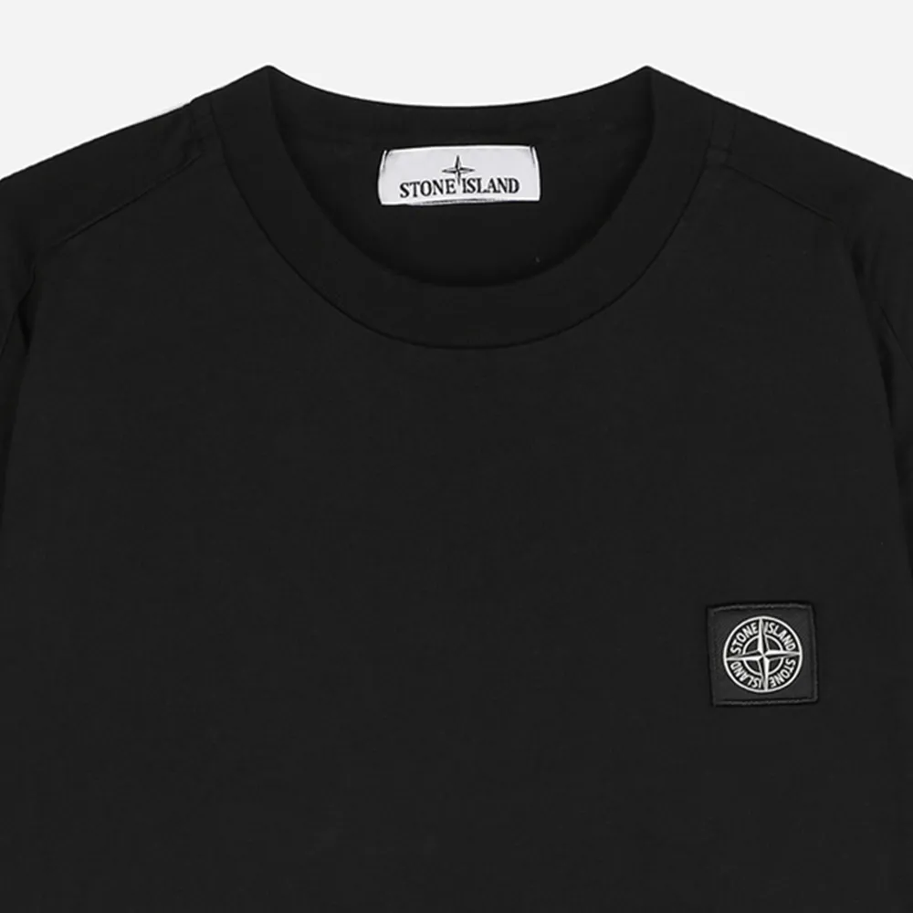 STONE ISLAND  |Street Style Cotton Short Sleeves Logo T-Shirts