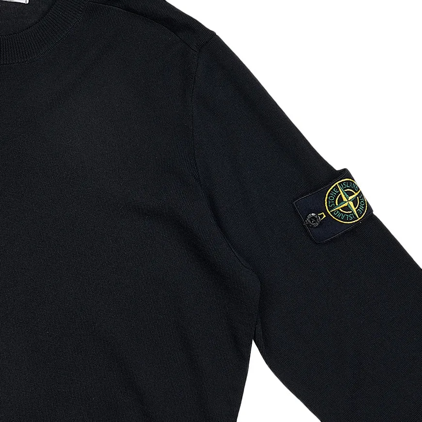 STONE ISLAND  |Unisex Street Style Long Sleeves Logo Sweaters