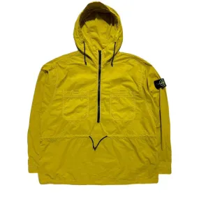 Stone Island Yellow Half Zip Smock Jacket