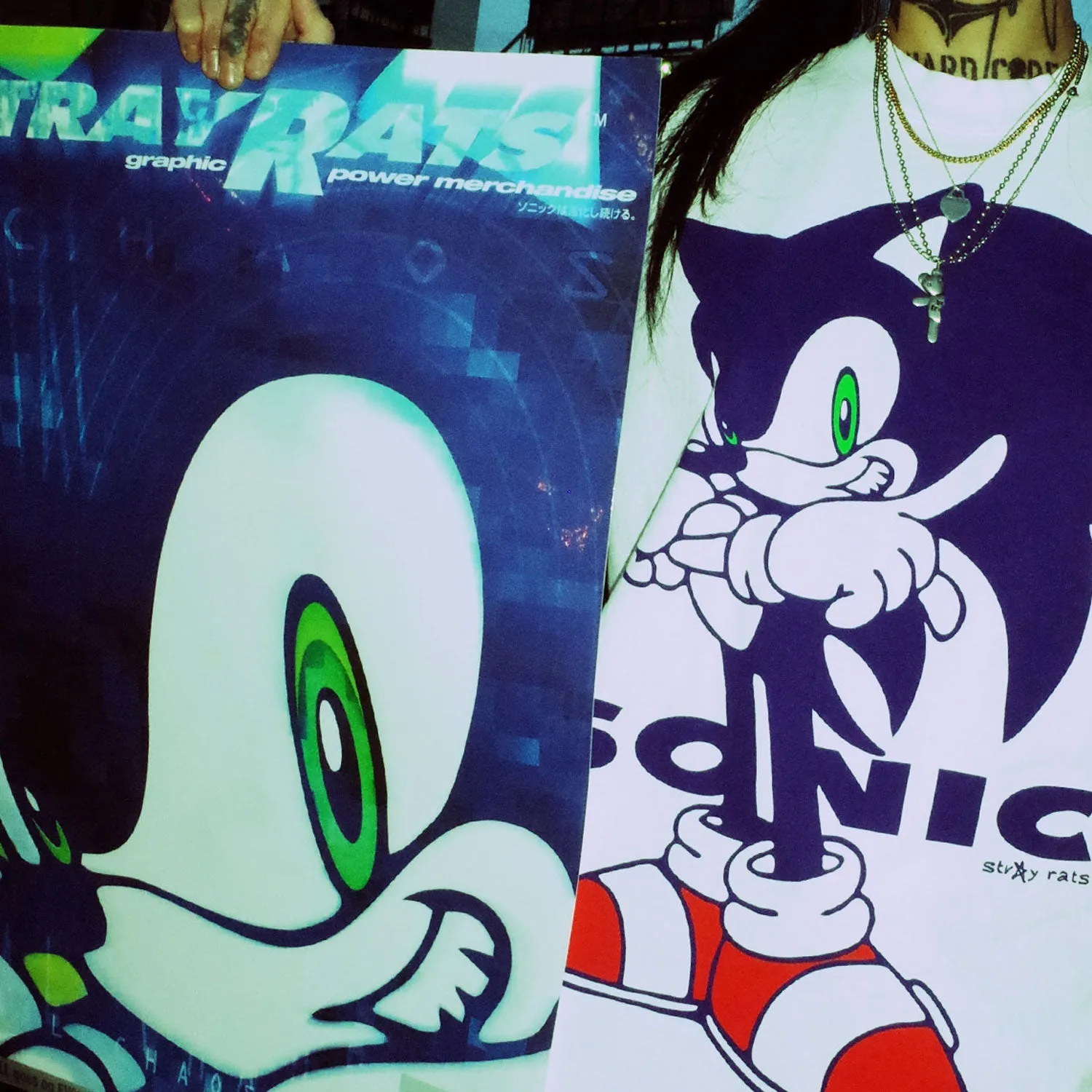 STRAY RATS x SONIC - SONIC TEE