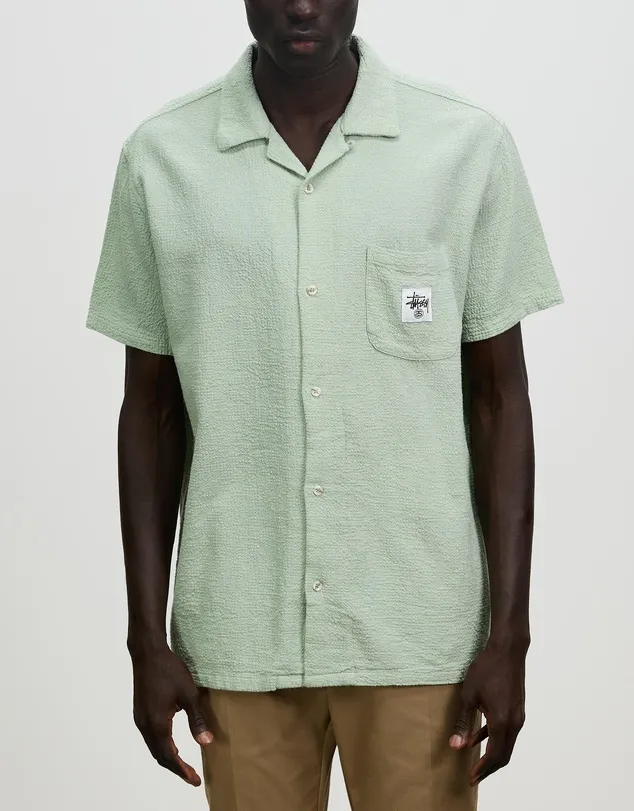 STUSSY  |Short Sleeves Logo Skater Style Shirts