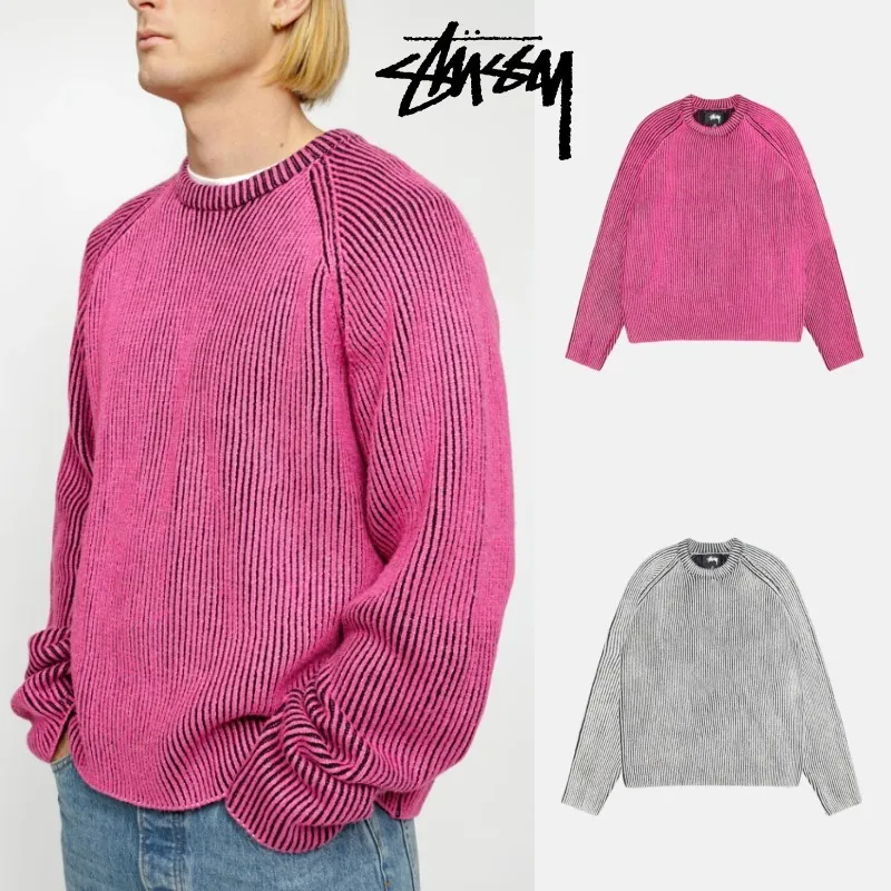 STUSSY  |Street Style Skater Style Sweaters