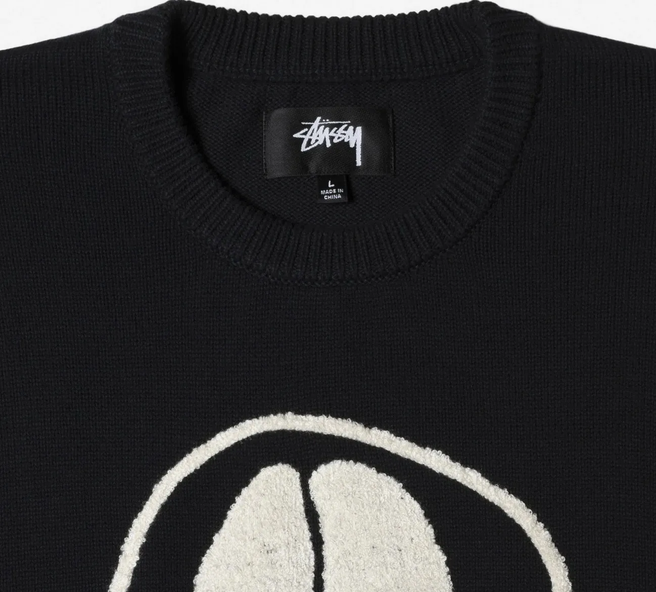 STUSSY  |Unisex Street Style Collaboration Skater Style Sweaters