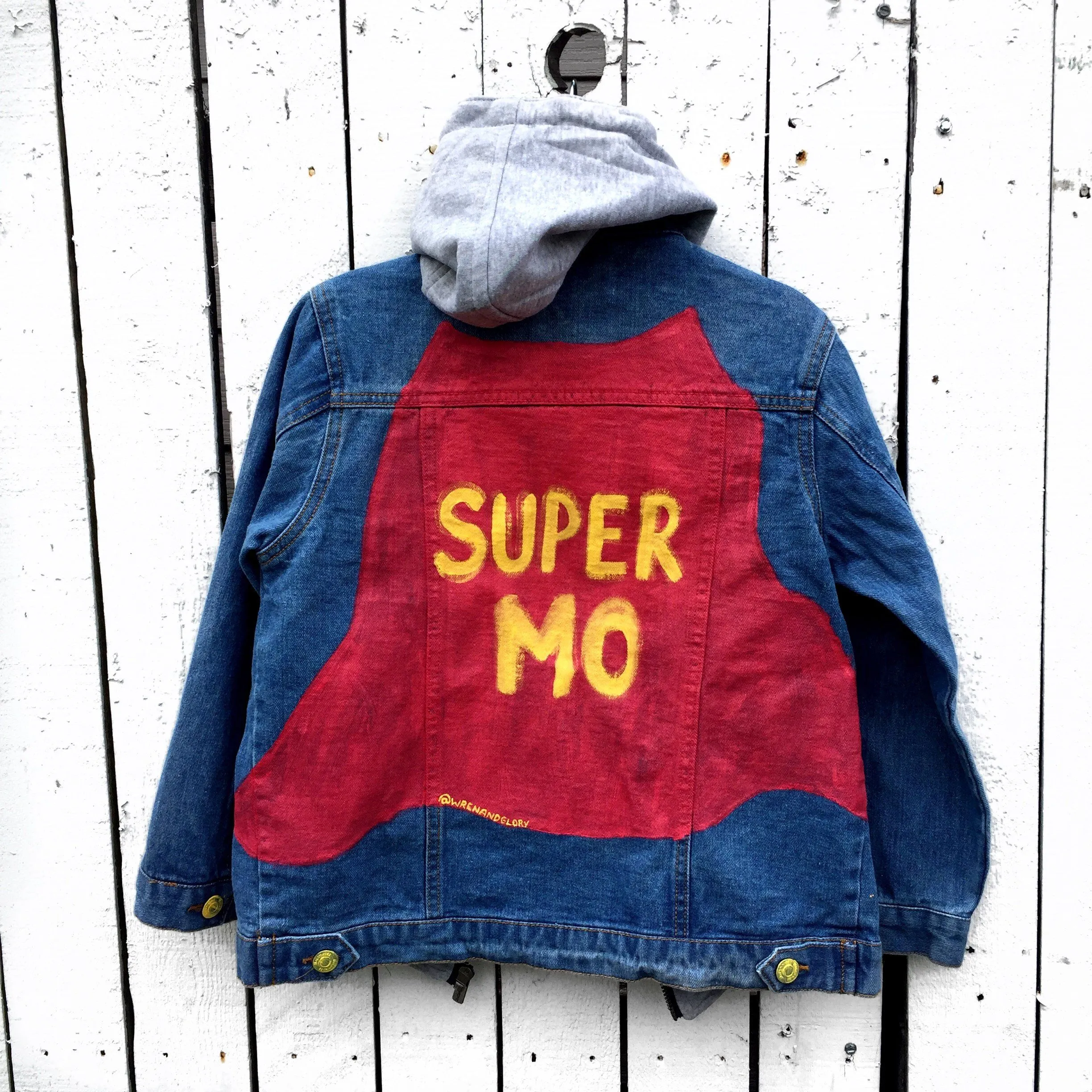 'SUPER ME' DENIM JACKET - GIRLS/BOYS