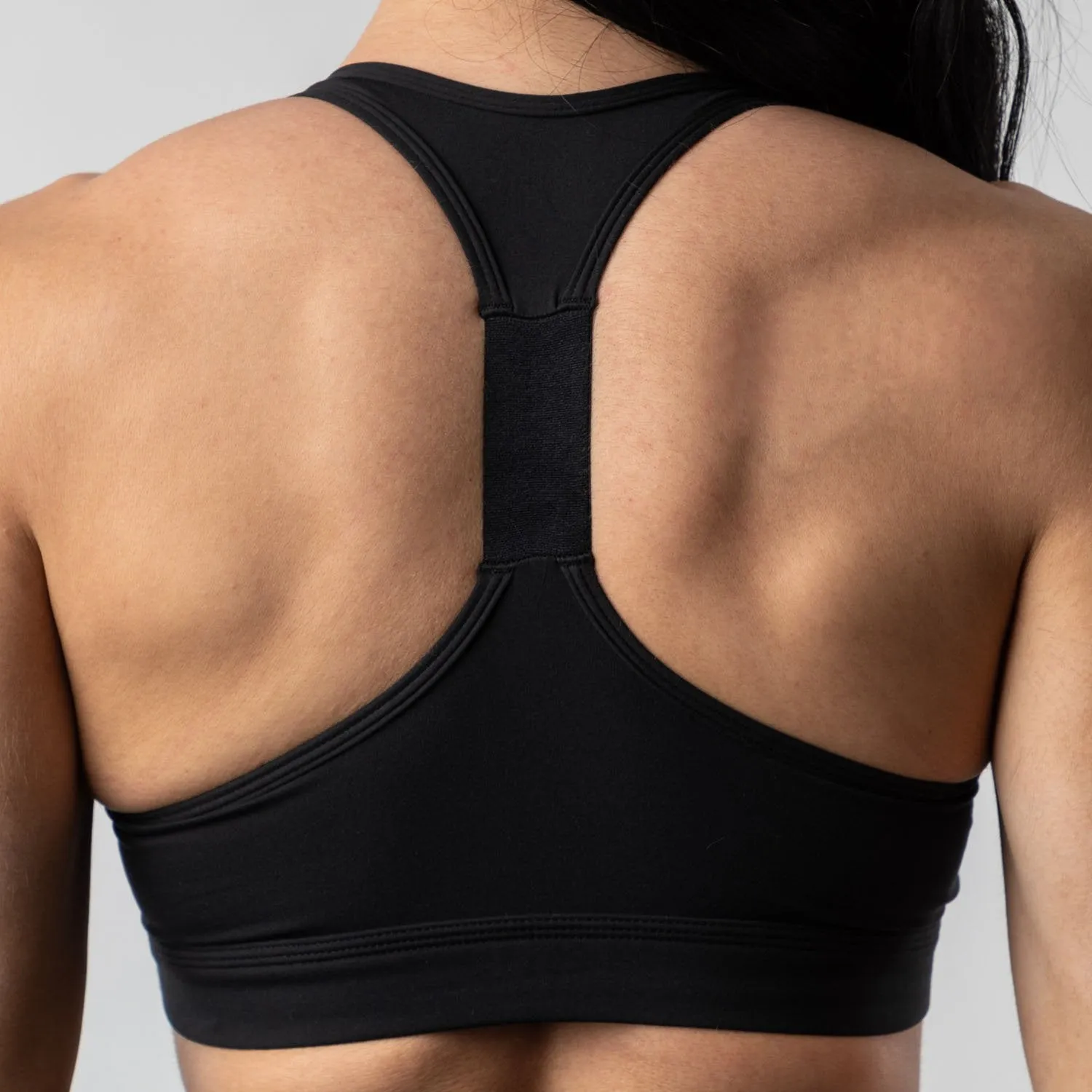 Surface Wrap Bra - Black