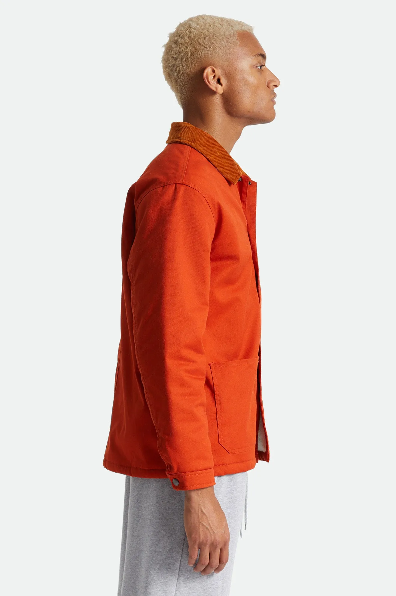 Survey Utility Lined Chore Coat - Phoenix Orange