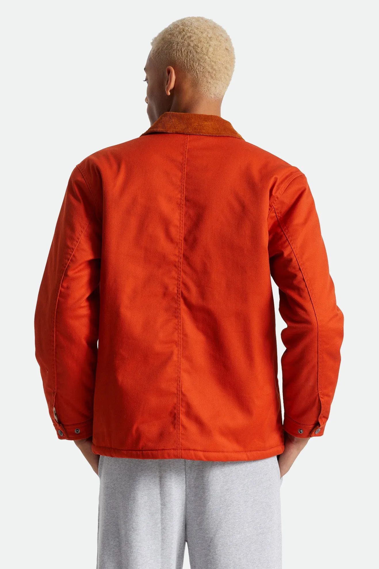 Survey Utility Lined Chore Coat - Phoenix Orange