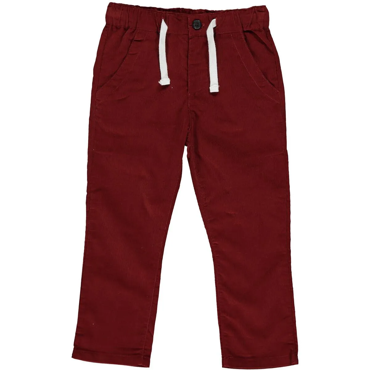 Tally Deep Red Cord Pants