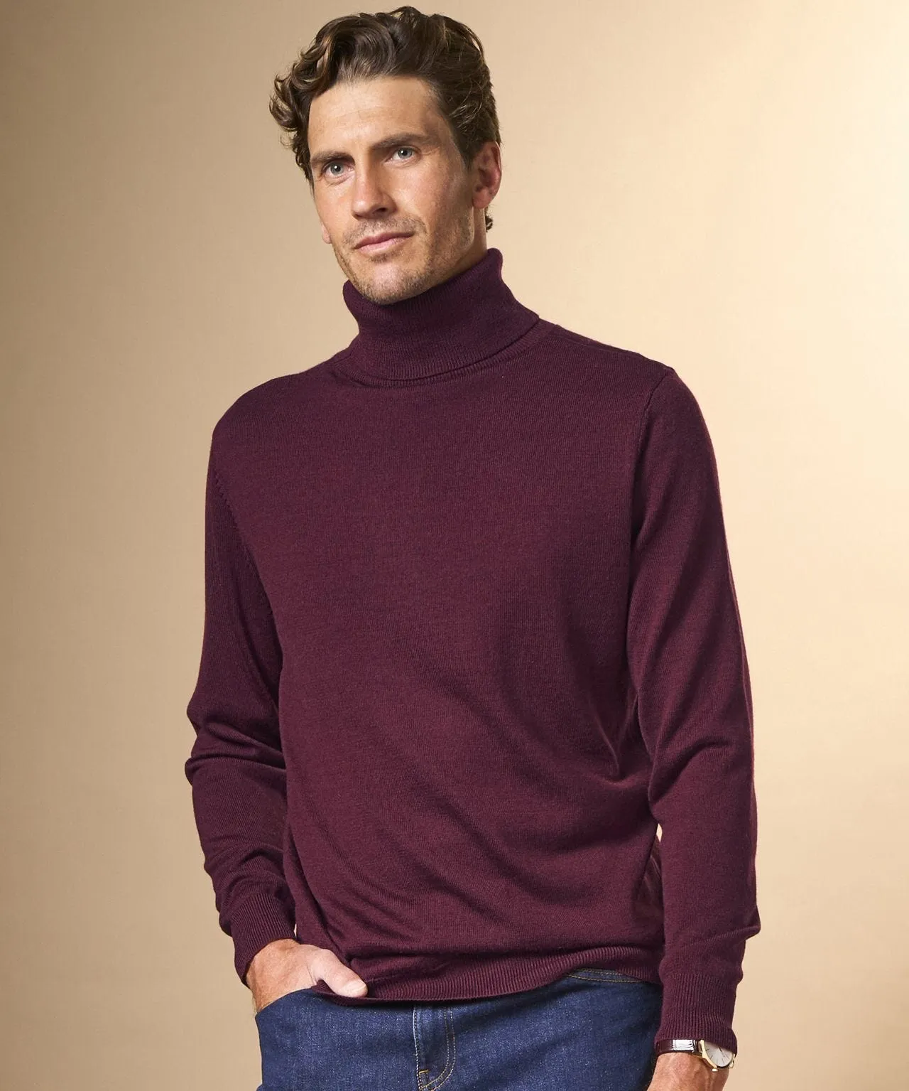 Thermal Roll Neck Sweater