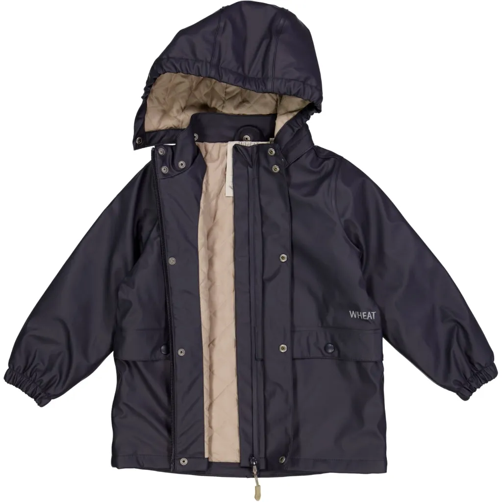 Thermo Rain Coat Ajo - deep blue