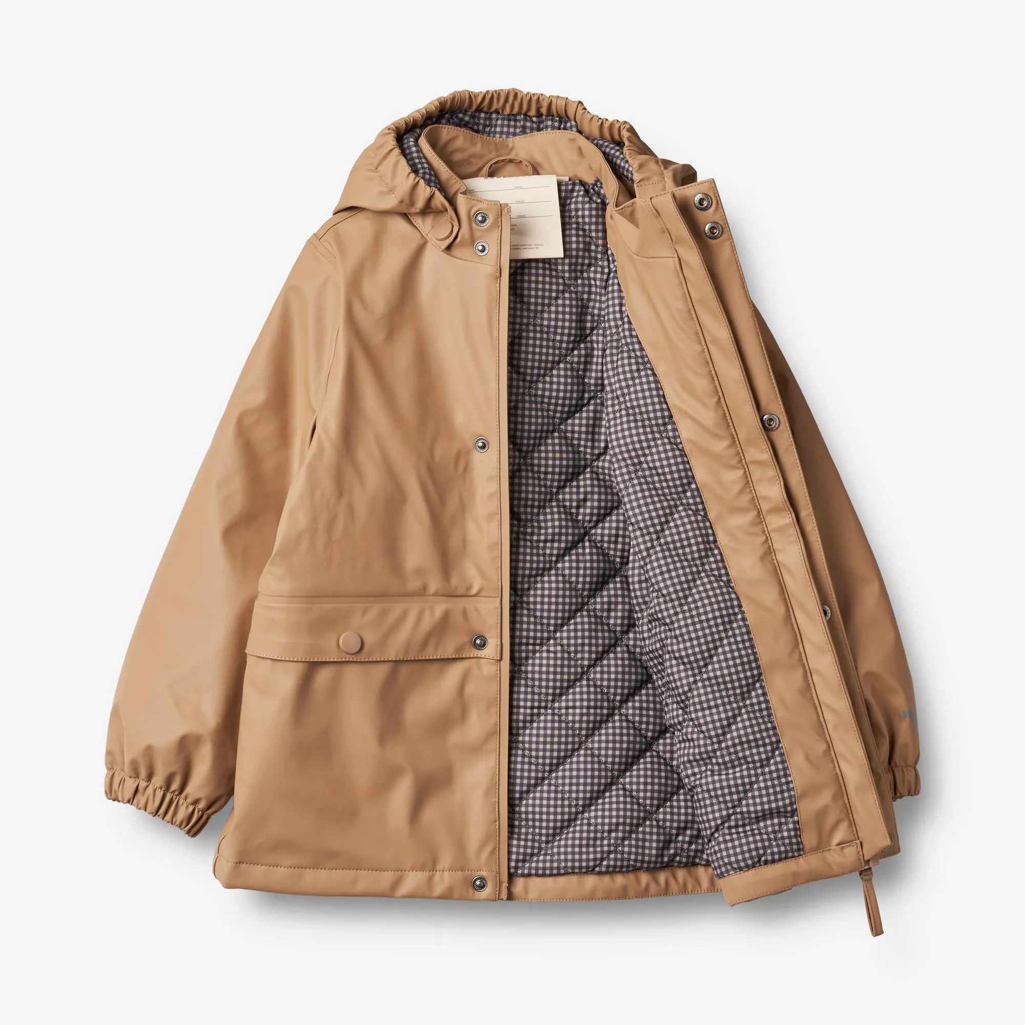 Thermo Rain Coat Aju - cappuccino