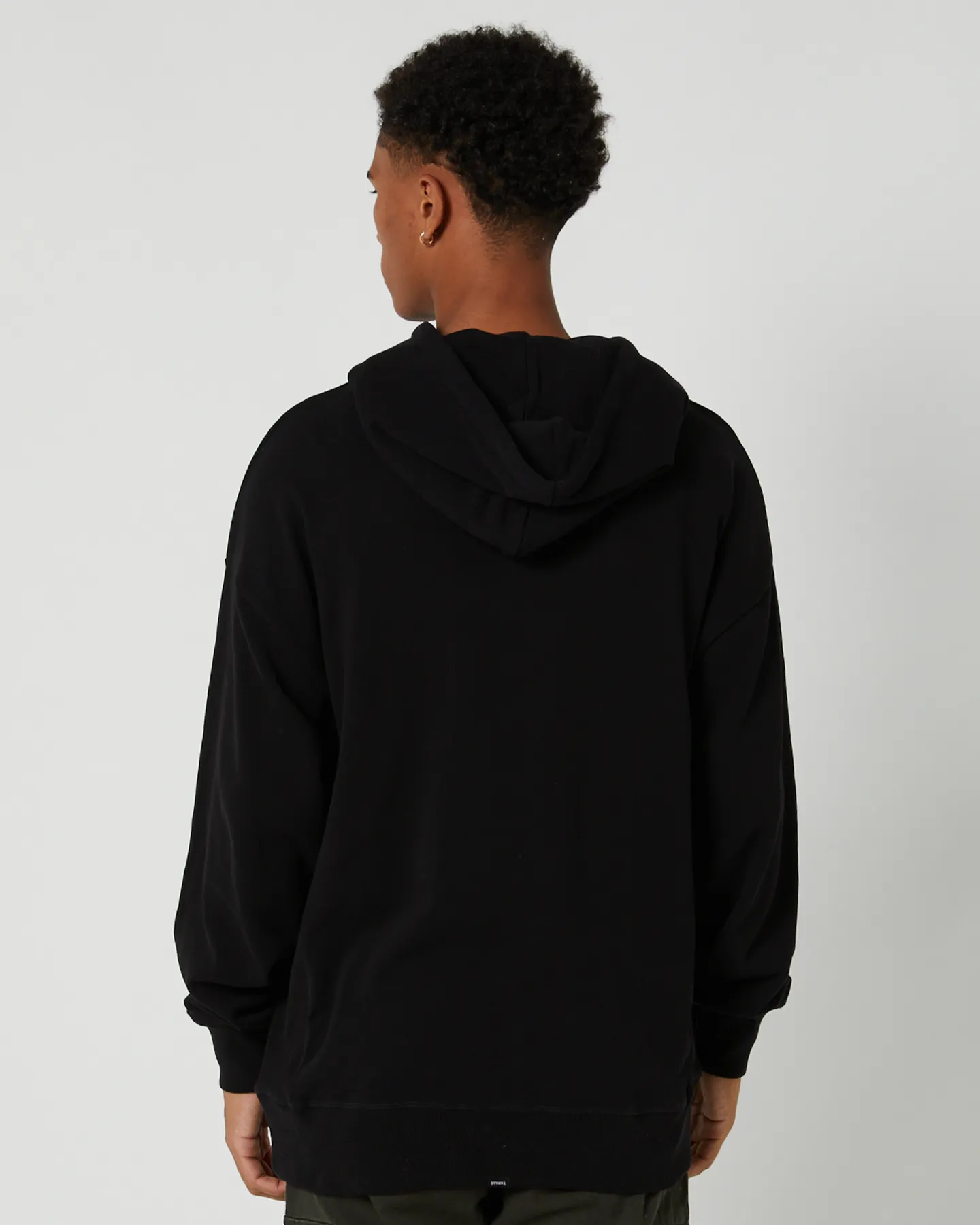 Thrills Sub Rosa Slouch Pull On Hood - Black | SurfStitch