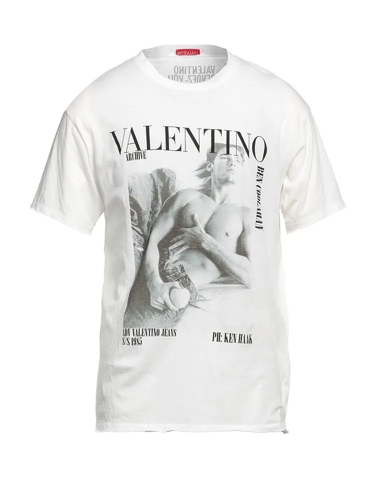 VALENTINO  |Short Sleeves Logo Luxury T-Shirts