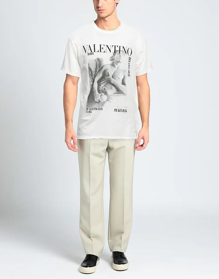 VALENTINO  |Short Sleeves Logo Luxury T-Shirts