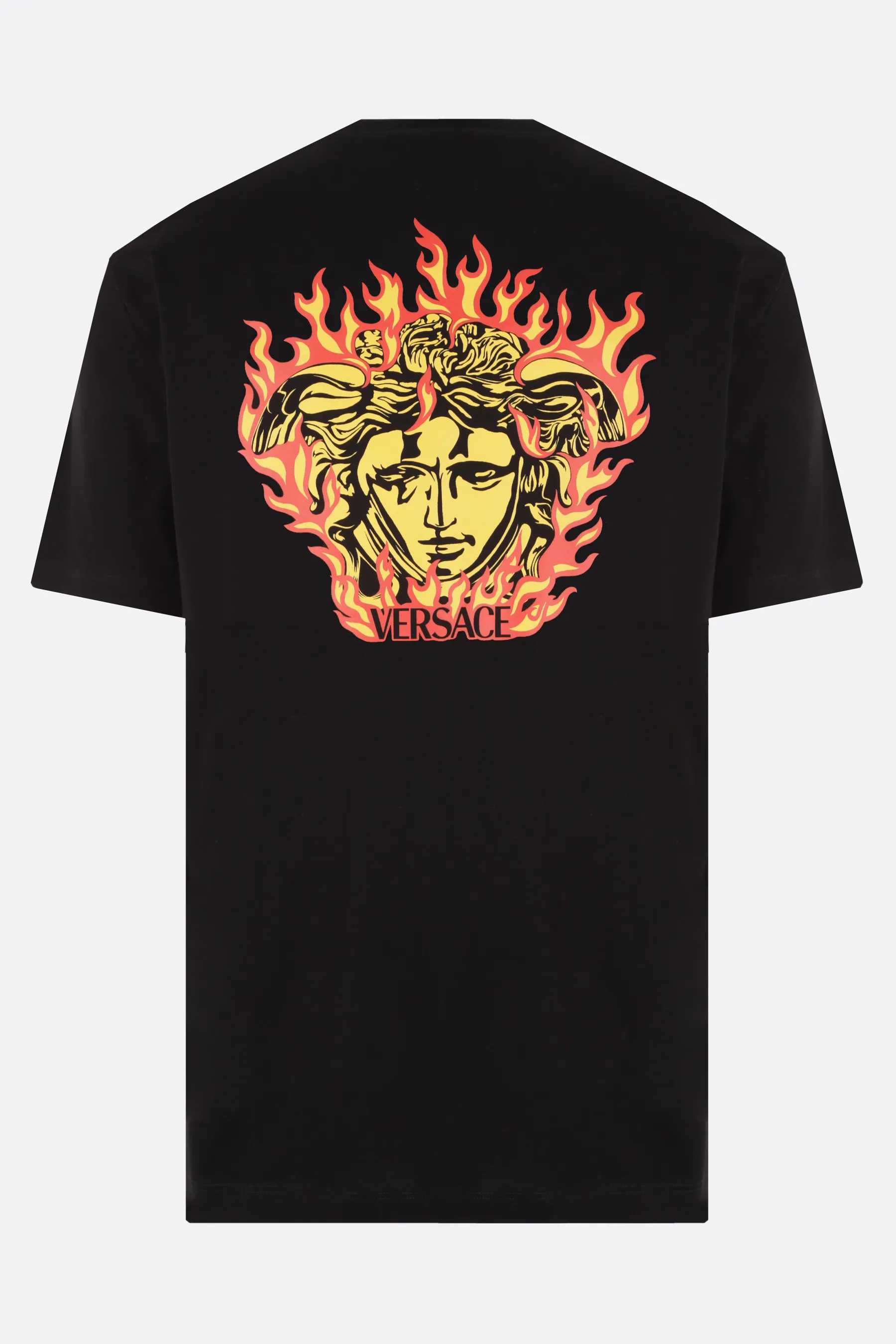 VERSACE  |Plain Short Sleeves Logo Luxury T-Shirts