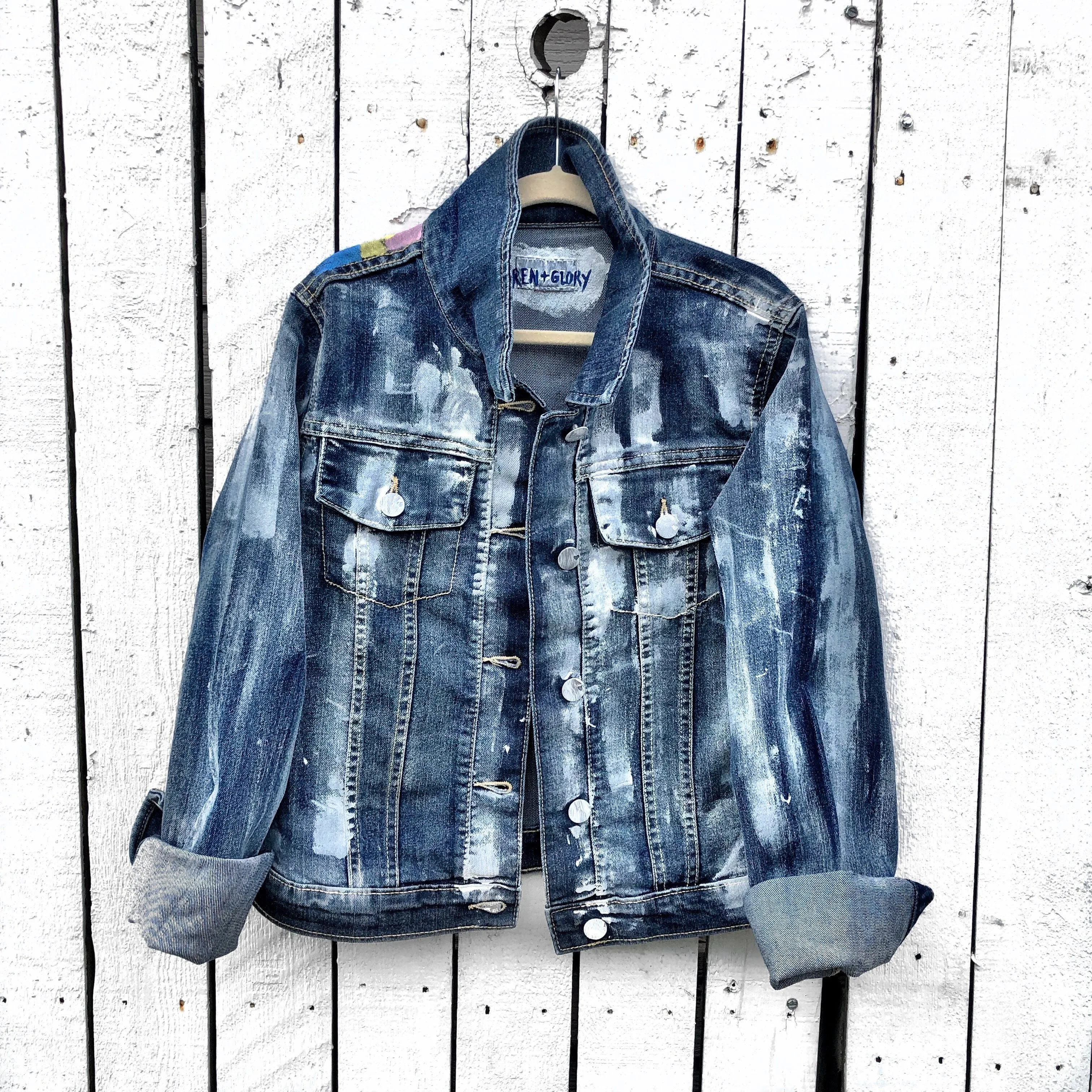 'VIBEZ' DENIM JACKET - Girls