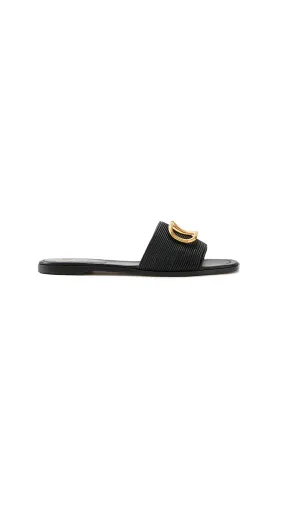 Vlogo Signature  Slide Sandal - Black