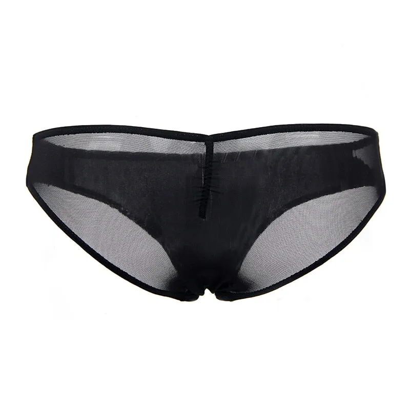 Women's Fashion Breathable Seamless Zipper Low Waist Mini Panties