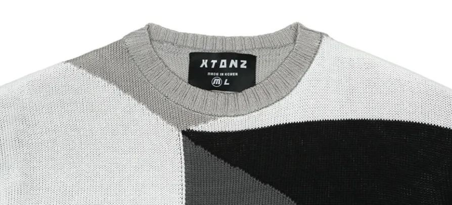 XTONZ  |Unisex Street Style Short Sleeves Sweaters