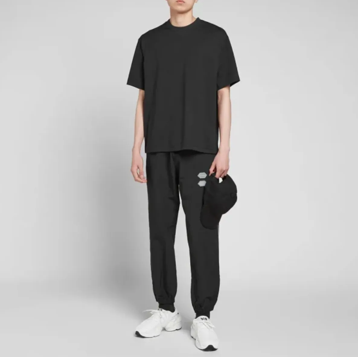 Y-3  |Unisex Street Style Cotton Logo Designers T-Shirts