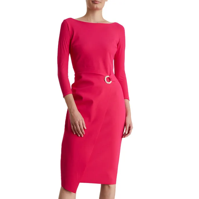 ZELIE DRESS Woman Fuchsia 