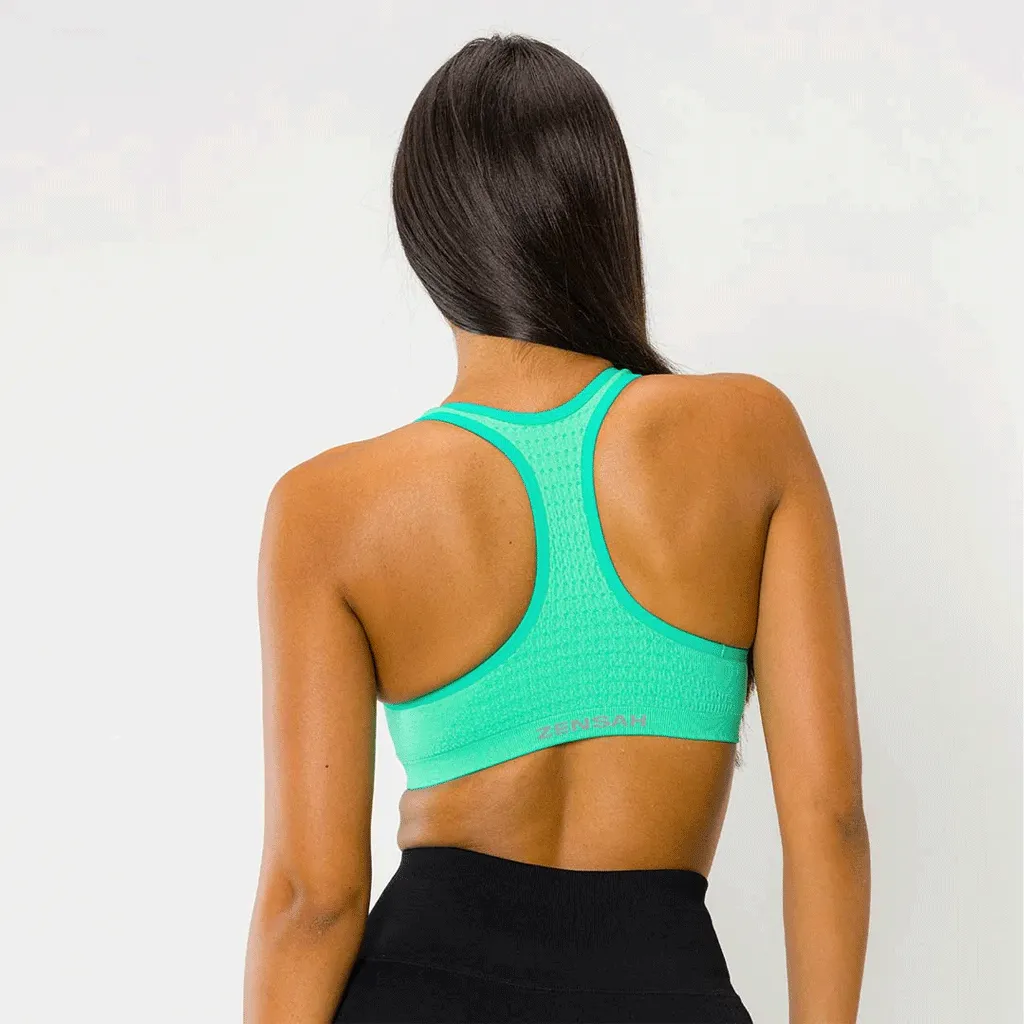 Zensah Seamless Running Sports Bra